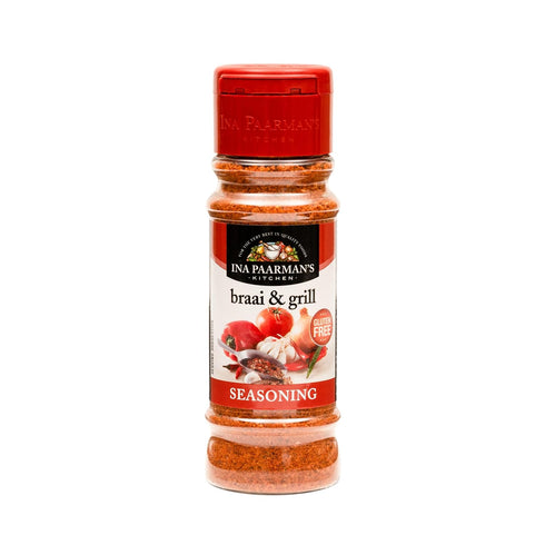 Ina Paarman | Braai & Grill Seasoning | 6.75 oz | Award Winning |