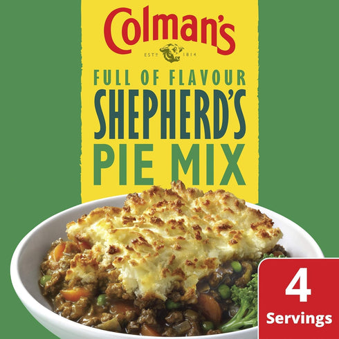 Colman's Shepherd's Pie Recipe Mix, 50 g, Perfect with Creamy Mashed Potato, Quick to Prepare