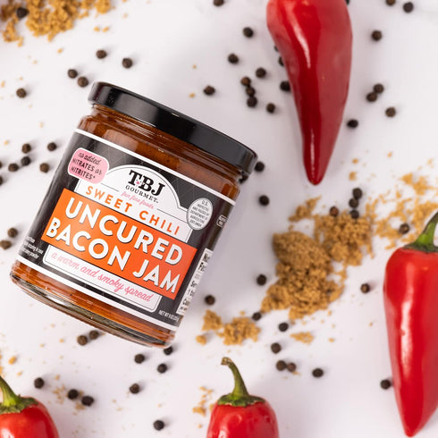 Premium Sweet Chili Bacon Jam - Gourmet Spread with No Preservatives