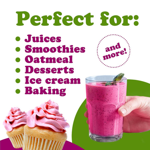 2 Food to Live - Currant Juice Powder, Pounds Antioxidant Powerhouse, Vegan Superfood. Unsweetened. Great for Juices.