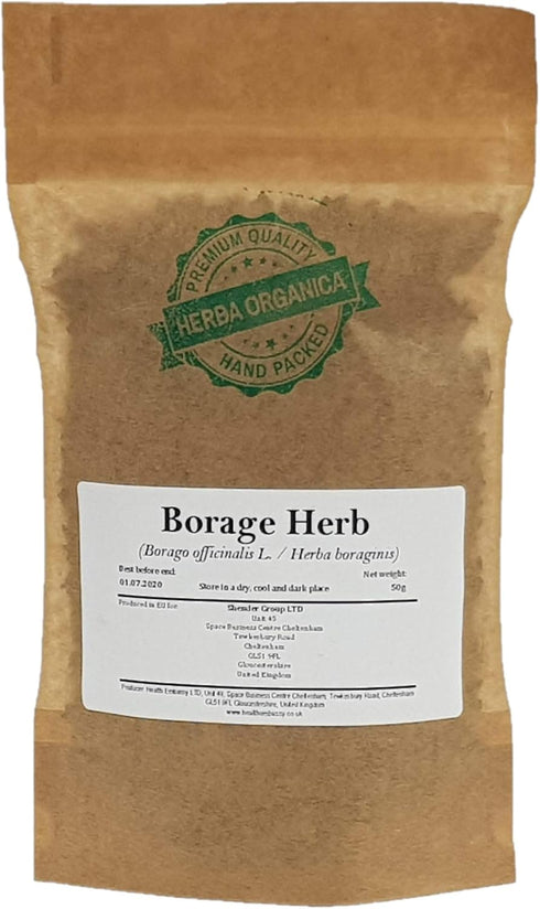 Herba Organica Borage Herb - Borago Officinalis L. - Starflower (50g)
