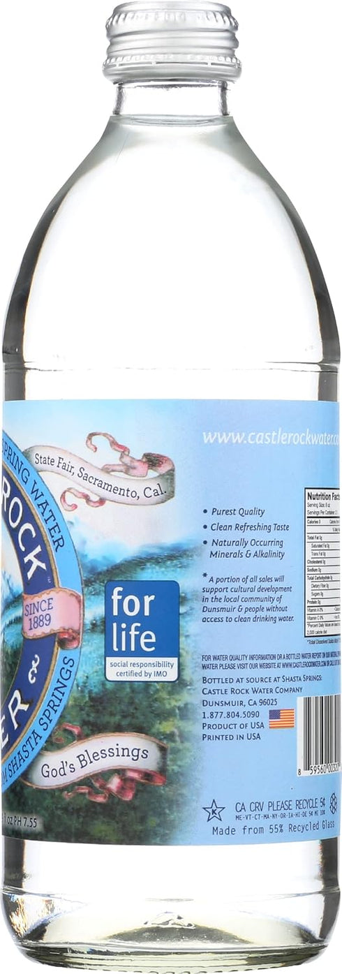 Castle Rock Water 16.9 Oz , Spring, Fl