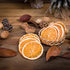 ZCFIKJ 3.52oz/100g,Natural Dehydrated Orange Slices Premium Fruit Slices Dried Orange Slice for Cocktails/Home
