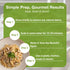 4 oz Mushroom House Dried Porcini Mushrooms, - Wild-Harvested & Sliced for an Earthy Umami Flavor - Perfect for Pasta