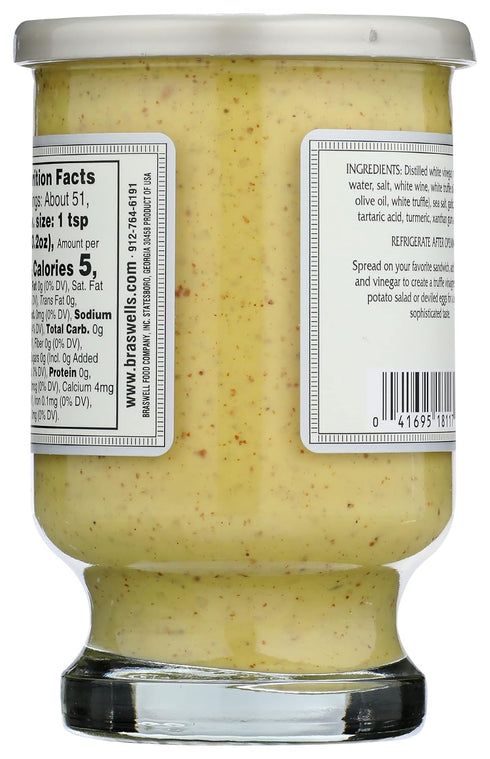 9 Braswells, Truffle Mustard, ounce
