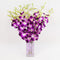 Athenas Garden Fresh Cut Orchids Purple 10 Stems Sonia Dendrobium Orchids Flowers