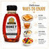 16 oz Weeks Honey Farm Wildflower Honey Raw & Unfiltered, Pure Natural Honey, Rich Floral Flavor, USA Harvest, Squeeze