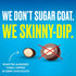 3.5 Oz Pack 1 SkinnyDipped Dark Chocolate Cocoa Almonds, Healthy Snack, Plant Protein, Gluten Free, Resealable Bag