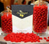 3 SweetGourmet Red Jumbo Cinnamon Jelly Beans, Sweet and Spicy Candy, Pounds