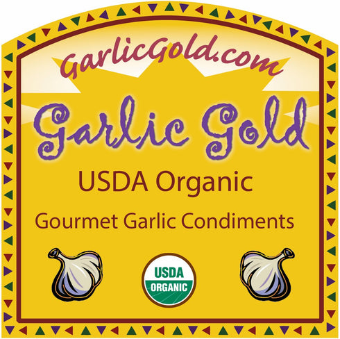 (2.3 Pack 3) Garlic Gold Toasted Nuggets Organic Garlic Minced Nuggets with Sea Salt, Paleo, Vegan, Keto, Gluten-Free