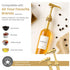 Syrup Pump for Coffee Syrup Bottles – 2-Pack Dispenser Pumps for 750ml Flavoring Syrup Bottles – Gold for Home & Cafe
