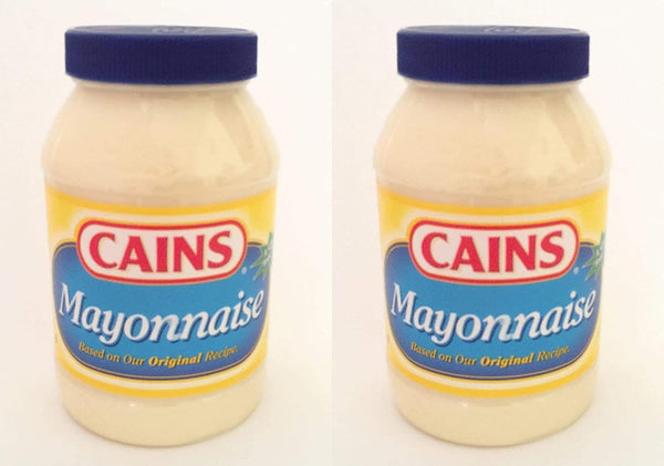 Cains Mayonnaise All Natural, 30 Fluid Ounce Pack of 2