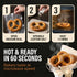 Frozen Packed Soft Pretzels Shelf Stable Non Individual in Vacum Bags plus Pretzel Salt Philadelphia Bakery Authentic