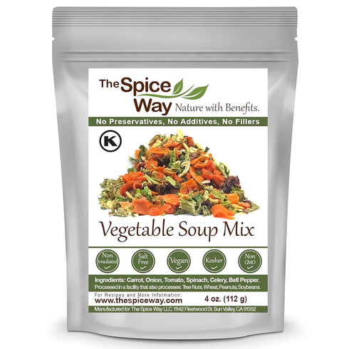 The Spice Way Vegetable Soup Mix - 4 oz - dried vegetables