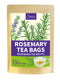 TeeLux Rosemary Tea Bags 100 Count, Natural Premium Rosemary Leaves Tea, Smooth