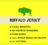 Jerky.com Exotic Buffalo Jerky Sampler - Wild Game Meat Snacks, High-Protein, All-Natural, 1.75 oz. (Pack of 3)