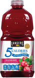 Langers 5 Juice Cocktail, Cranberry, 64 Fl Oz (Pack of 8)