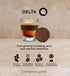 14 Pack, 80 Delta Q EpiQ Espresso Capsules for Delta Q Machines, Intensity Coffee Pods with Roasted Nut Notes, XXL Pods