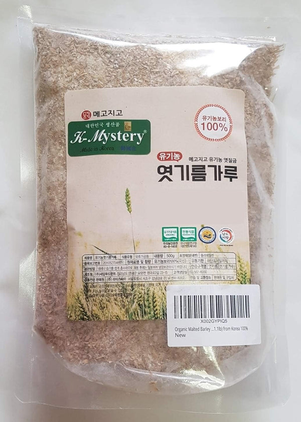 K-Mystery Organic Malted Barley Flour, , 500g (1.1lb) from Korea 100%