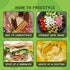 4 Freestyle Snacks Original Green Olives, Ounce