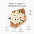 BloomsyBox Lily Love-Elegant White Lilies & Light Pink Roses (Glass Vase Included) Fresh Flowers for Delivery Special