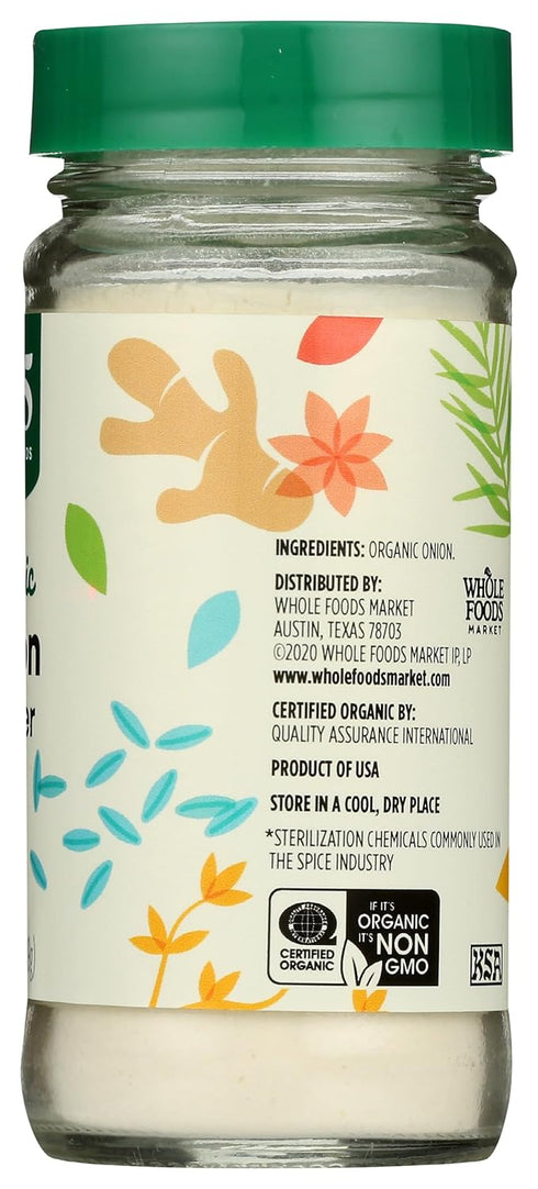 365 1.73 oz by Whole Foods Market, Organic Onion Powder