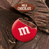 0.93oz, Pack 12 M&MS Milk Chocolate Fun Size Filled Heart Valentine's Day Candy