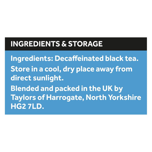 80 Yorkshire Tea Decaf, Tea Bags