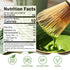 Organic Matcha Green Tea Powder - 4oz (113g) Tin, 100% Natural & Pure, Ceremonial Grade, No Additives