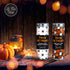 Sets Trick or Treat Gift Basket for Halloween by La Tea Dah, Warm Apple Cider Tea, Pumpkin Spice Breakfast Tea, and Two