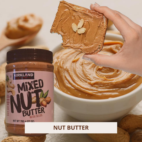 Kirkland Signature Mixed Nut Butter - Creamy & Delicious