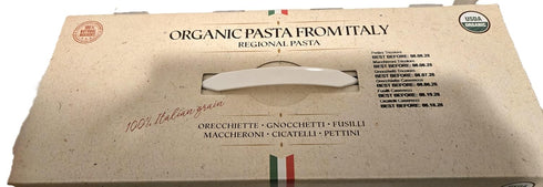 Generic Pack 100% 4.6 lb (2.1 DI BARI Organic Italian Pasta Variety | Italian Grain | Bronze Die Cut Regional Pasta |