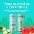 11 oz 12 Pack CUCU Pressed Cucumber + Watermelon Water Real Juice from Fresh Cucumbers and Watermelons with Vitamin C