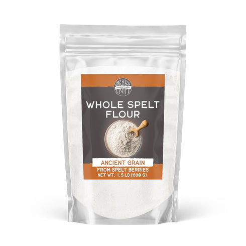 Birch & Meadow Whole Spelt Flour, 1.5 lb, Ancient Grain, From Spelt