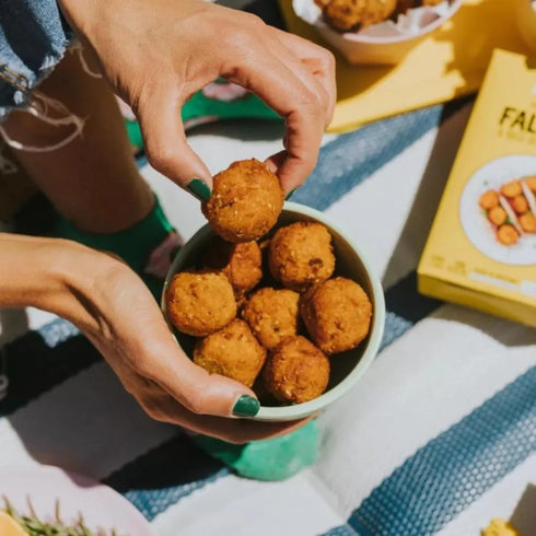 200 (7.05 oz) Mol Falafel Mix g Chickpea Falafel Premix, Vegan Gluten Free, High Fiber & Protein Snack or Meal Product