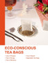 100 Count TeeLux Paris Breakfast Tea Bags, Blend Black Tea with Natural Vanilla & Bergamot Flavor, Robust & Smooth