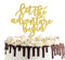 Let the Adventure Begin Cake Topper for Graduation Party, Going Away Travel Themed Wedding Decorations