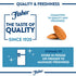24oz Fisher Chef's Naturals Unsalted Sliced Almonds Resealable Bag, Raw Nuts Perfect for Cooking, Baking & Snacking