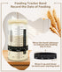 50oz 2 Pack) Sourdough Starter Jar Kit, Large Capacity Sourdough Jar, Wide Mouth Sourdough Bread Starter Kit