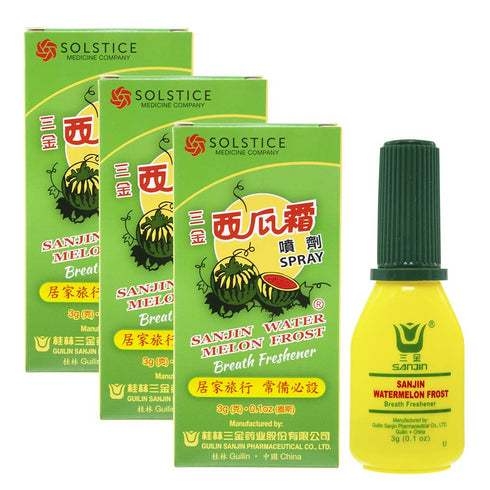 Sanjin Watermelon Frost Spray, 3g, 3 Bottles
