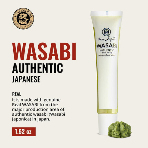 Muso from Japan - Real Wasabi, Authentic Flavor, Vegan and Gluten-Free - 1.52 Ounce