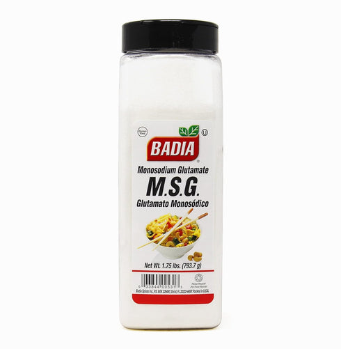 Badia MSG Seasoning, 28 oz - Monosodium Glutamate, Flavor Enhancer for Beef,