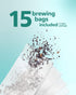 80 1001 60 (Set 4) LOVARE Loose Leaf Tea g - Made in Ukraine - Assorted Tea - Night, Passion Fruit, Sparkling Splashes