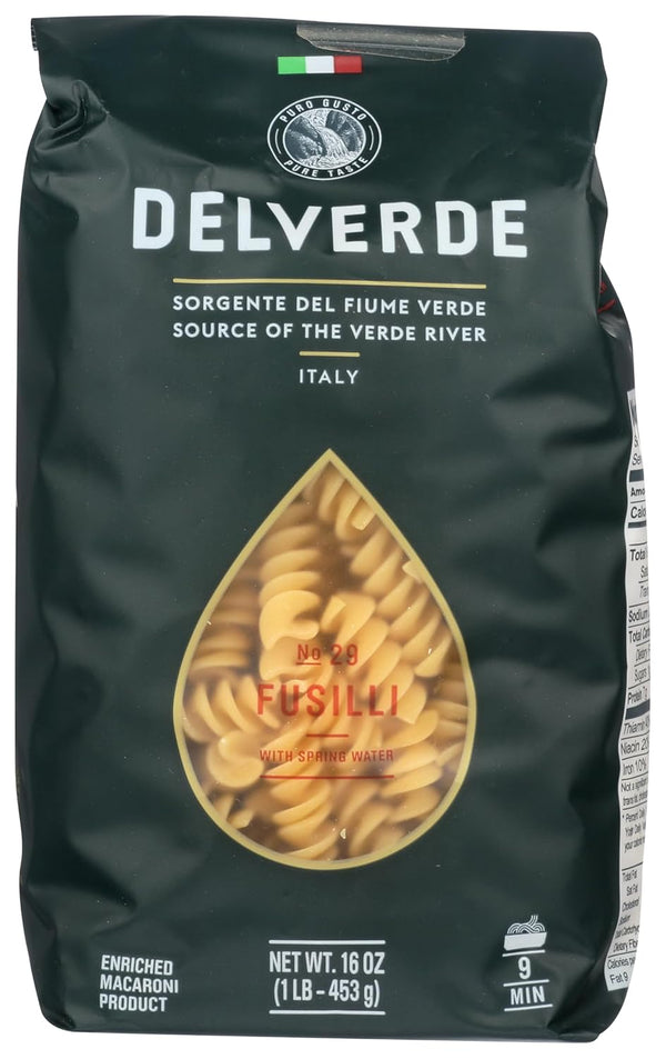 Delverde Pasta;Fusilli, 16 OZ