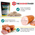 32-38mm, 25 Lbs 1.2-1.5" Pack-2 The Sausage Maker Natural Hog Sausage Casings Edible Casing For Sausage Making, Stuff