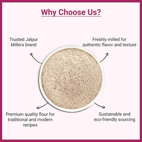 Jalpur Organic Ragi Flour - Nutrient-Rich Superfood