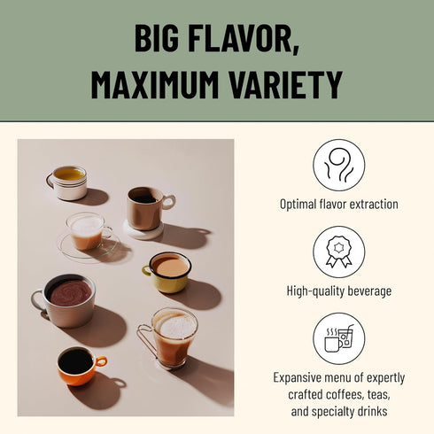 Freshpacks 40) Flavia Alterra French Vanilla Coffee works only with Flavia Brewers, Light Roast (Case