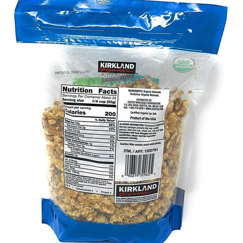 KIRKLAND 1.7 Organic Walnuts - Pounds