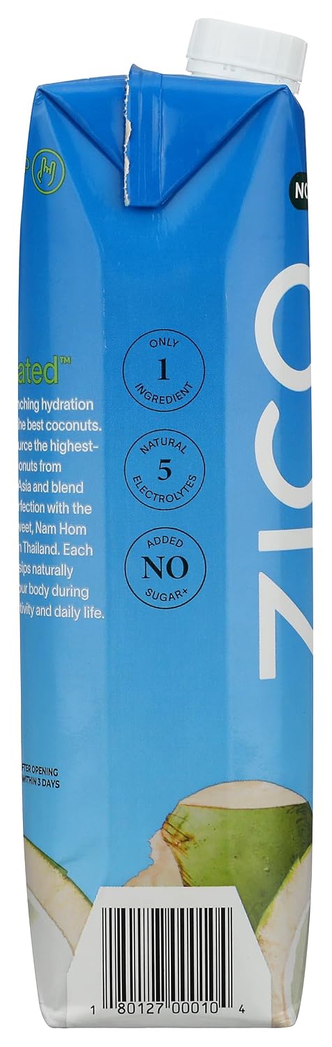 1 Zico - Pure Premium Coconut Water Natural - Liter