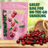 SUNPIK'T 7 oz SUNPIKT Dried Cherries Unsweetened, No Sugar Added, No Preservatives or Sulfites, All-Natural Vegan